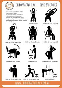 best desk stretches